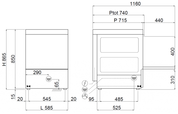 LG-C640 disegno tecnico LG-C640 disegno tecnico