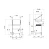 LG-CH150 disegno tecnico LG-CH150 disegno tecnico