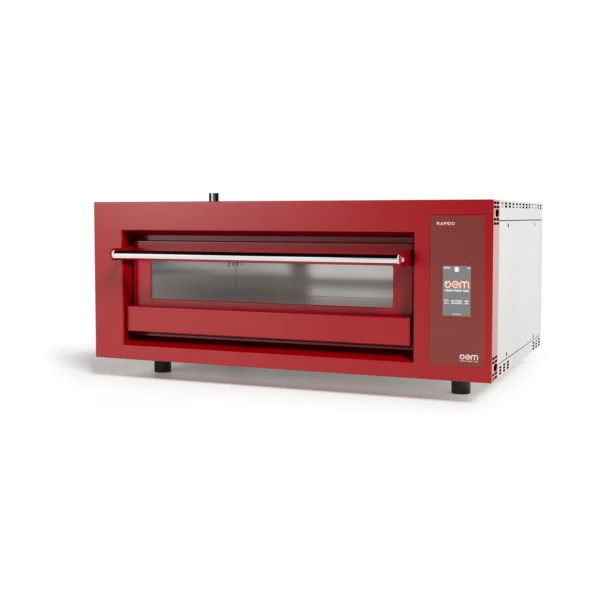 Forno professionale OEM RAPIDO C64 Touch 230 V – 2 pizze Ø30; 1 teglia 60×40 – 3,5 kW