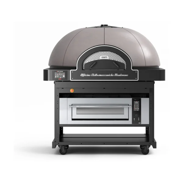 Forno professionale OEM ROTO DOME Touch Ø104 con supporto aperto – 7 pizze Ø30; 5 pizze Ø35; 3 pizze Ø45 – 20,5 kW
