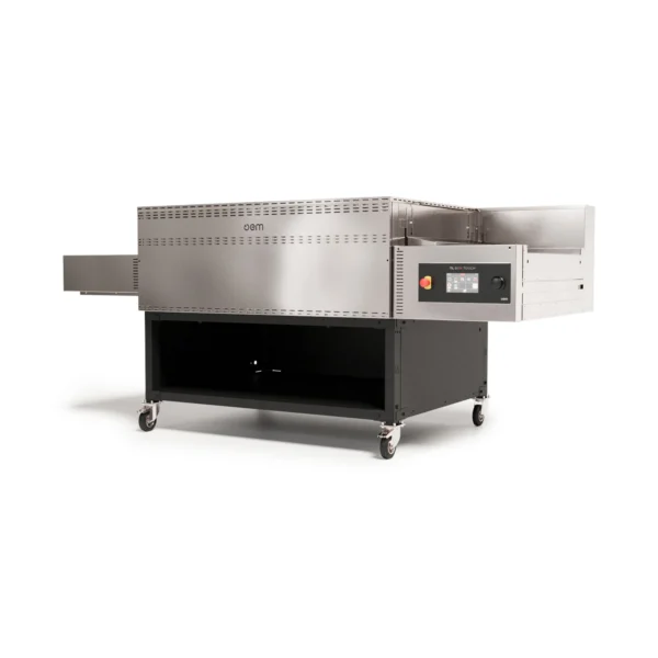 Forno professionale OEM TUNNEL TL80R RI Touch con supporto – pizze Ø30/35 e Ø45/50; teglie 60×40 – 42,5 kW