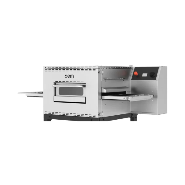 Forno professionale OEM TLV45G Touch gas metano – pizze Ø30/35 e Ø45; teglie 60×40 – 14 kW
