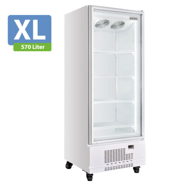 Frigorifero professionale per bevande 1 porta / 570 litri XL, "bianco", 750 x 742 mm