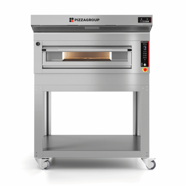 Supporto inox PizzaGroup Pyralis Circle SCIRCLE – con piano di appoggio