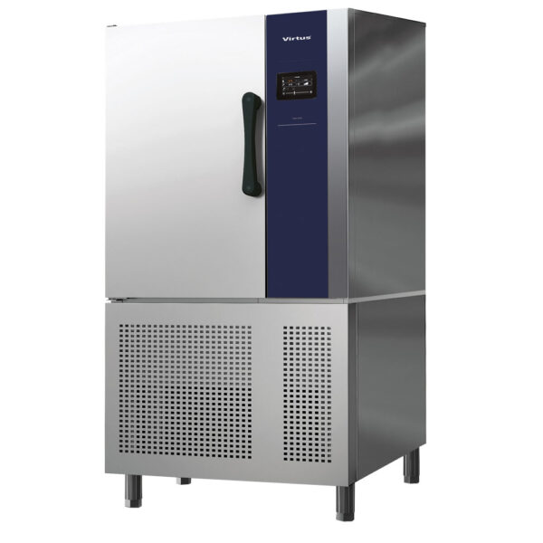 Virtus – Abbattitore di temperatura 10x GN 1/1 - 600x400 mm, +90°/-18°C (BKZ0034)
