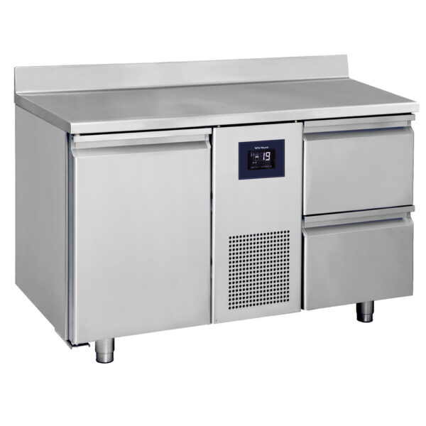 Virtus – Tavolo refrigerato a 2 porte GN 1/1 con alzatina, -2°/+8°C - WiFi (BNA0031/FNWF)
