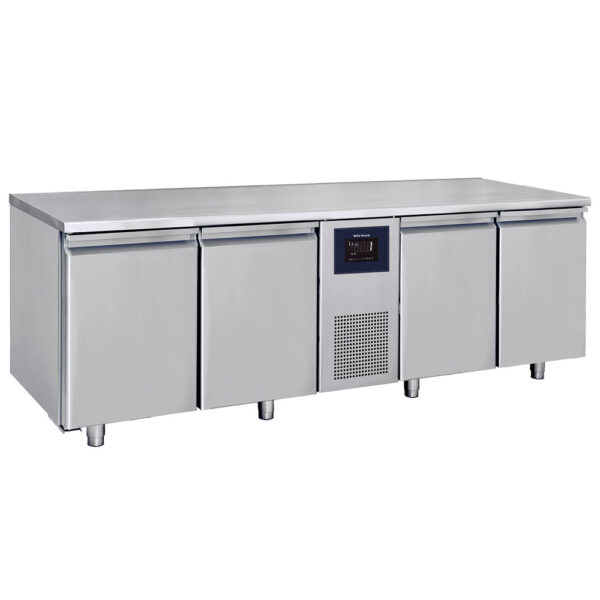 Virtus – Tavolo refrigerato a 4 porte GN 1/1, -2°/+8°C - WiFi (BNA0044/FNWF)