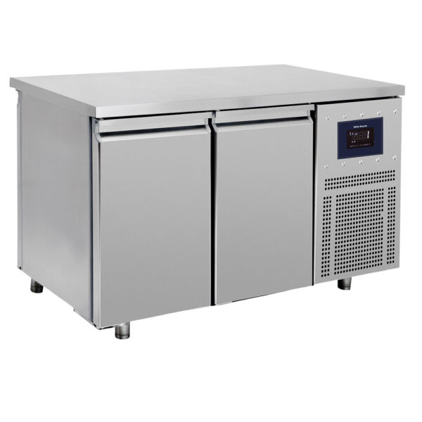 Virtus – Tavolo refrigerato passante a 2+2 porte GN 1/1, -2°/+8°C - WiFi (BNA0064/FN)