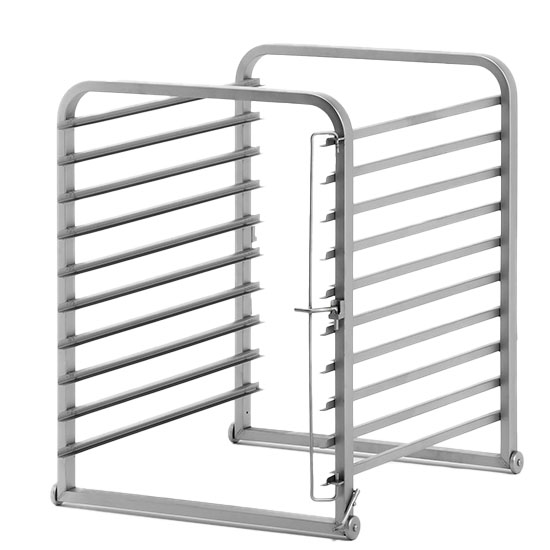 Virtus – Struttura reggiteglie per carrello, 10x GN 1/1 (EB101)