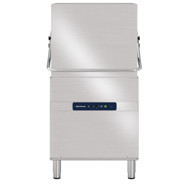Virtus – Lavastoviglie a capota con dosatore detergente, 50x60 cm, max h=44 cm (GLB0125)