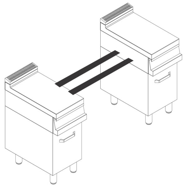 Virtus – Kit supporto a ponte da 40 mm (VKSP40)