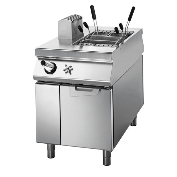 Virtus – Cuocipasta gas su vano con porte da 1 vasca GN 1/1 - 40 litri (VS11060CPGS)