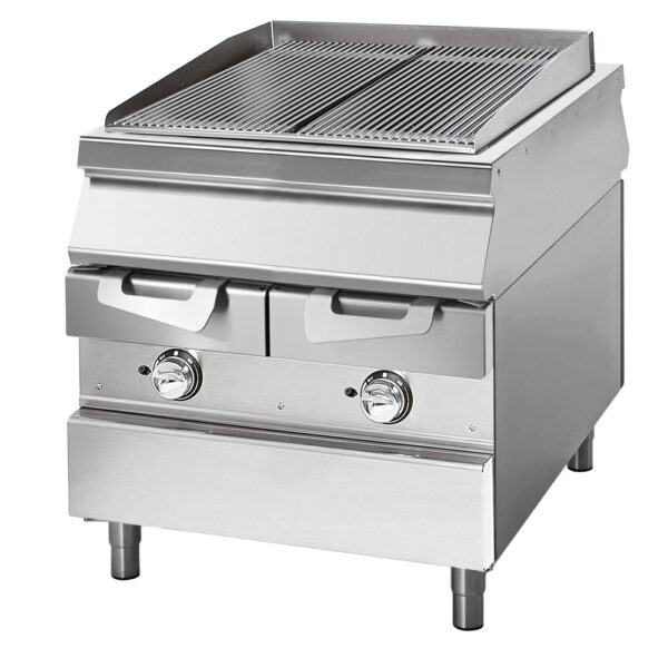 Virtus – Griglia elettrica, zona di cottura in inox, carne/pesce (VS11080GRACQE)