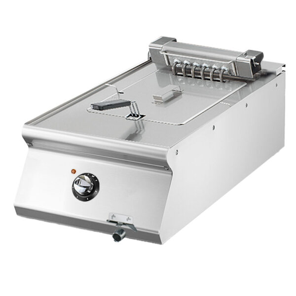 Virtus – Friggitrice elettrica versione top, capacità 1x 10 litri (VS7040FRE10T)