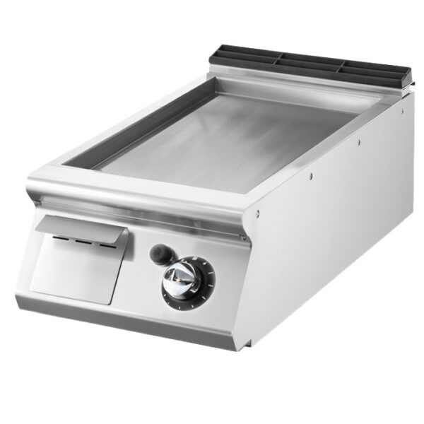 Virtus – Fry-top gas versione top, piastra liscia (VS7040FTGVT)