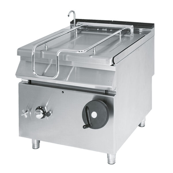 Virtus – Brasiera ribaltabile gas, capacità 60 litri, vasca inox (VS7080BRGI)