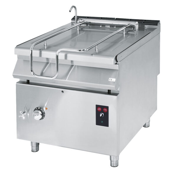 Virtus – Brasiera ribaltabile elettrica, capacità 120 litri, vasca inox motorizzata (VS90120BREIM)