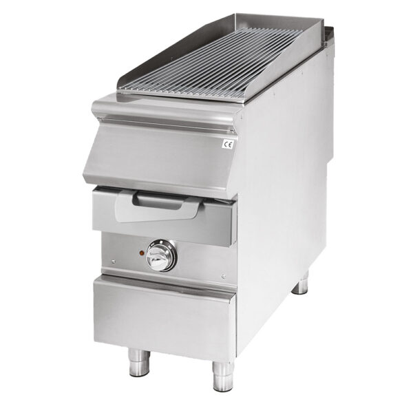 Virtus – Griglia elettrica, zona di cottura in inox, carne/pesce (VS9040GRACQE)