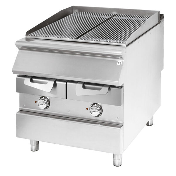 Virtus – Griglia elettrica, zona di cottura in inox, carne/pesce (VS9080GRACQE)