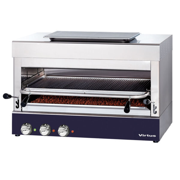 Virtus – Griglia elettrica 800°C con griglia da 770x470 mm (VSBEEFBIG)