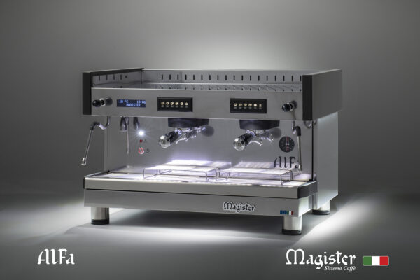 Macchina da caffè professionale Magister Alfa – 2 gruppi