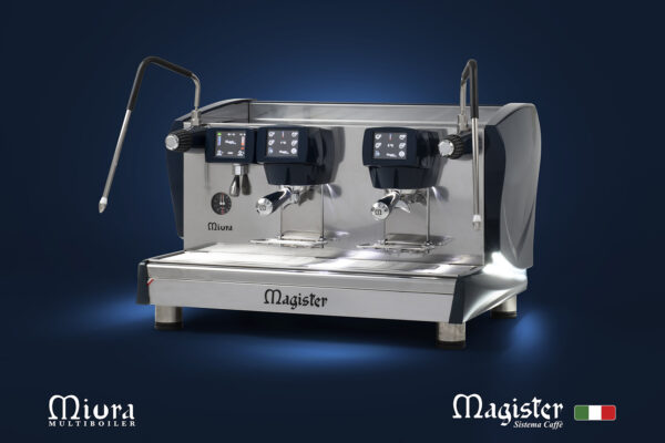 Macchina da caffè professionale Magister Miura Multiboiler – 2 gruppi