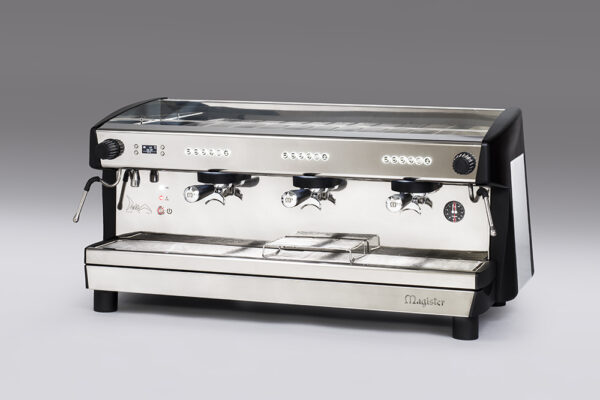 Macchina da caffè professionale Magister Delta ESD 100 con display – 3 gruppi