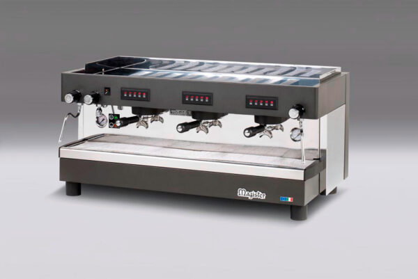 Macchina da caffè professionale Magister HRC ES 100 verniciata – 3 gruppi